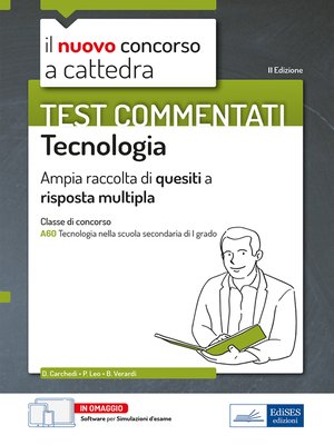 cover image of Test commentati Tecnologia